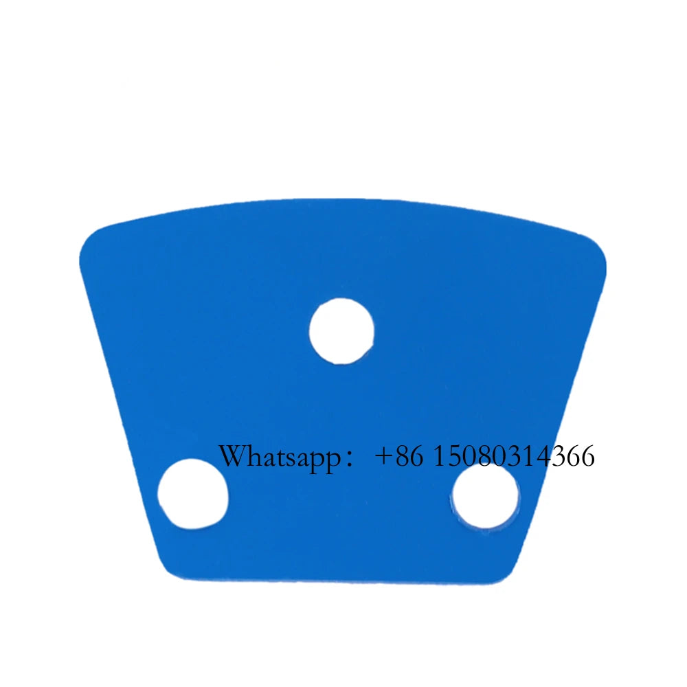 Blastrac Trapezoid Grinding Plates With Three Hexagonal Segments Diamond Tool For Concrete BLASTRAC Grinder 12PCS