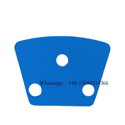 Blastrac Trapezoid Grinding Plates With Three Hexagonal Segments Diamond Tool For Concrete BLASTRAC Grinder 12PCS