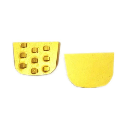LavinaPcd Concrete Pad Grinding Shoes for Aggressive Concrete Grinding and Coating Remova 9pcs
