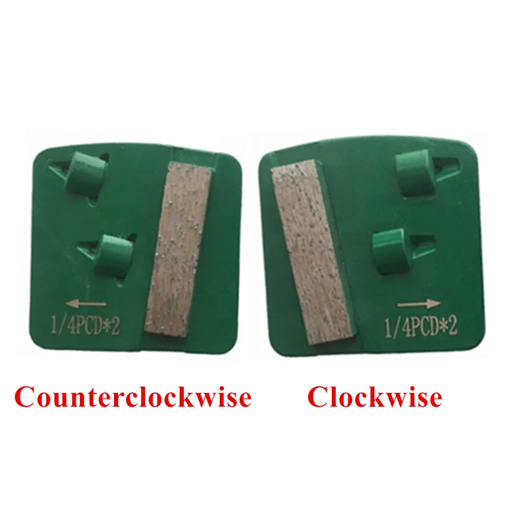 Husqvarna PCD Grinding Shoes Counter Clockwise Grinding Rotations  PCD Pad For Concrete Floor Epoxy Removing