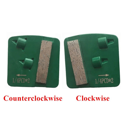 Husqvarna PCD Grinding Shoes Counter Clockwise Grinding Rotations  PCD Pad For Concrete Floor Epoxy Removing