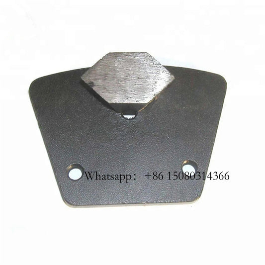 ASL Blastrac Diamond Grinding Tools ASL Trapezoid Floor Pad With Single Hexagon Segment Concrete Renovation 12PCS