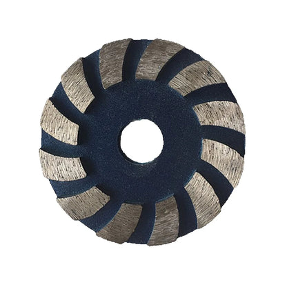 9PCS    Sintered Turbo Grinding Cup Wheel 4 Inch Hot Press Spiral Segmented Disc For Stone Concrete Floor