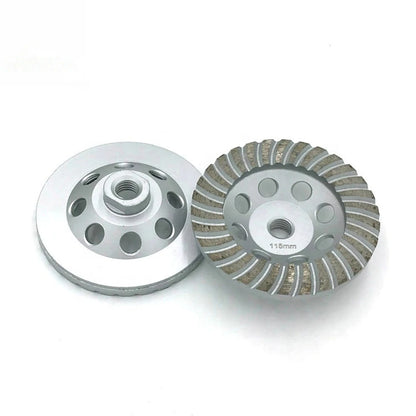 Achieve Professional Polishing Results 9PCS Diamond Grinding Disc  Stone and Concrete  DD 115mm Turbo Cup Wheel Metal