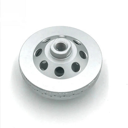 Achieve Professional Polishing Results 9PCS Diamond Grinding Disc  Stone and Concrete  DD 115mm Turbo Cup Wheel Metal