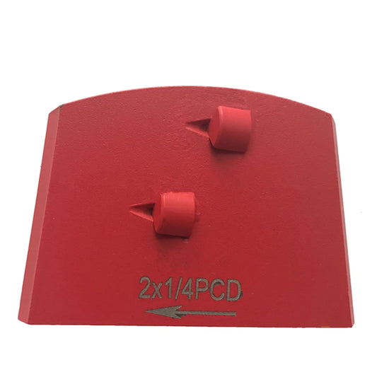 LavinaTrapezoid Pcd Concrete Pad Grinding Segment Remove Epoxy Resipcd  Shoes Heavy-duty and Long-lasting 9pcs