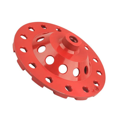 9PCS Z Shape Segments Diamond Cup Wheel - Multi Sizes Stone Grinding Disc with M14 Holes for Concrete and Terrazzo Floor Polishi
