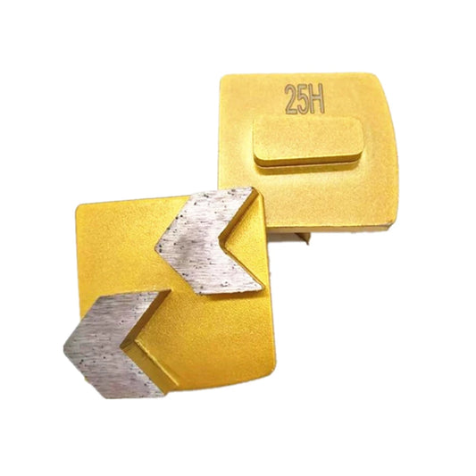 Husqvarna Redi Lock Super Sharp Arrow Segments Hard Bond Grit Floor Disc Redilock Diamond Grinding Pads  Tools For Coarse 12PCS