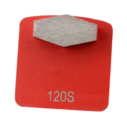 Husqvarna Diamond Concrete Terrazzo Floor Grinding Segments Husqvarna Metal Block Single Hexagonal Bar Disc 12PCS