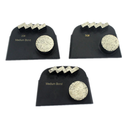 LavinaDiamatic Blastrac   Grinding Plates Polishing Discs for Efficient Surface Polishing 9pcs