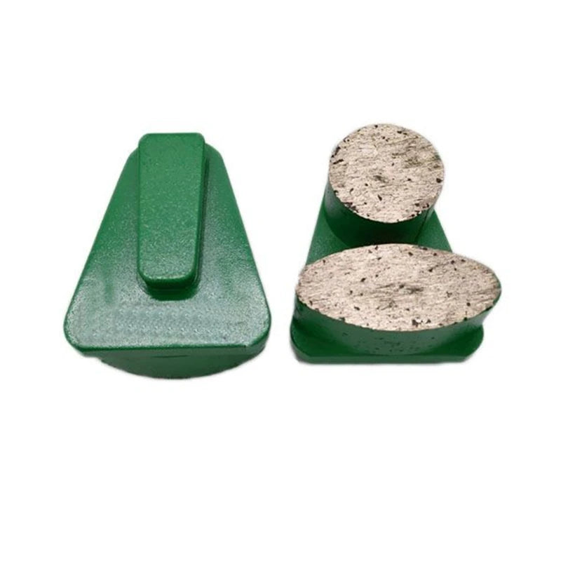Husqvarna /Scanmaskin   Diamond Grinding Discs with Round and Oval Segments for   Concrete Floor Polishing 9PCS