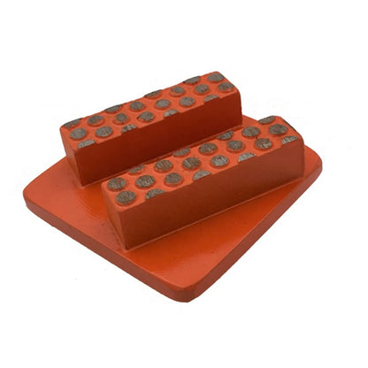 Husqvarna Diamond Grinding Shoes Two Rough Grinding Segments Floor Pads Redi Lock Shoes  Diamond Polishing Disc For Glue Epoxy 12PCS