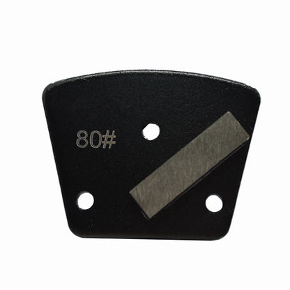 12PCS ASL Trapezoid Shape Diamond Grinding Shoes with Single Bar Segment for Concrete and Terrazzo Floor Blastrac