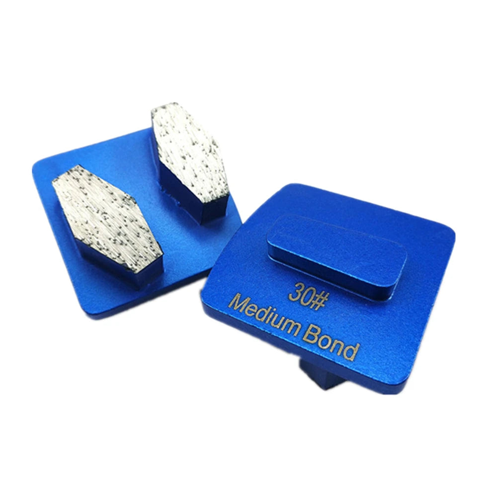 Husqvarna Redi Lock Series Concrete Floor Grind Segments Husqvarna Metal Polishing Head Hexagonal Bars Diamond Abrasive Tools 12PCS