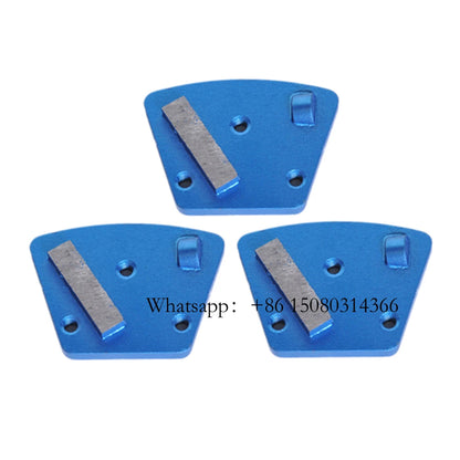 Blastrac Diamond Concrete Grinding Plates Single Half PCD Scraper Segment For Thick Coating Remove ASL Floor Grinder 9PCS
