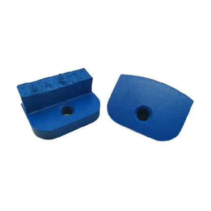 Rhino Split Crushed PCD Single Grinding Bar Rectangle Shape Segment One Screw Hole Rhino Diamond Floor Tools for Newgrind 9pcs