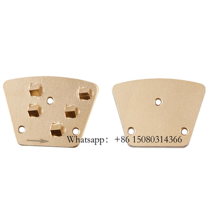 Five Quarter PCD Segment For Blastrac Grinders Concrete Wall Grinding Tools Cement Terrazzo Floor Preparation 12PCS
