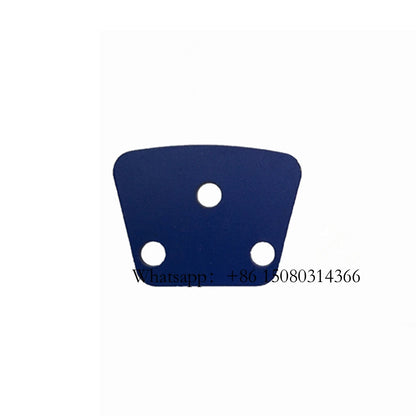 ASL Trapezoid Blastrac Grinding Pads ASL Diamond Shoes M6 Thread Holes Floor Disc For Concrete Grinder 12PCS