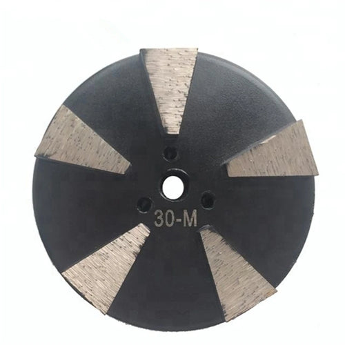 Diamond Grinding Cup Wheel 3 Inch Concrete Pads With Five Segments For Terrazzo and Concrete Floor Polishing 9PCS