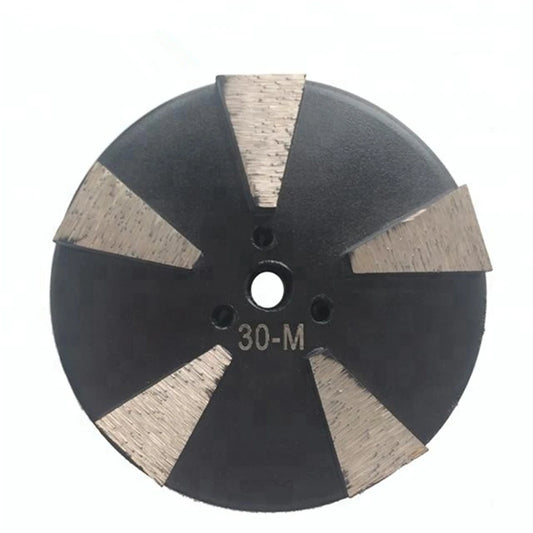 Diamond Grinding Cup Wheel 3 Inch Concrete Pads With Five Segments For Terrazzo and Concrete Floor Polishing 9PCS