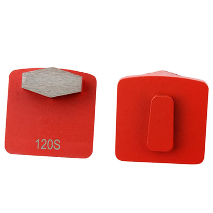 Husqvarna Diamond Concrete Terrazzo Floor Grinding Segments Husqvarna Metal Block Single Hexagonal Bar Disc 12PCS
