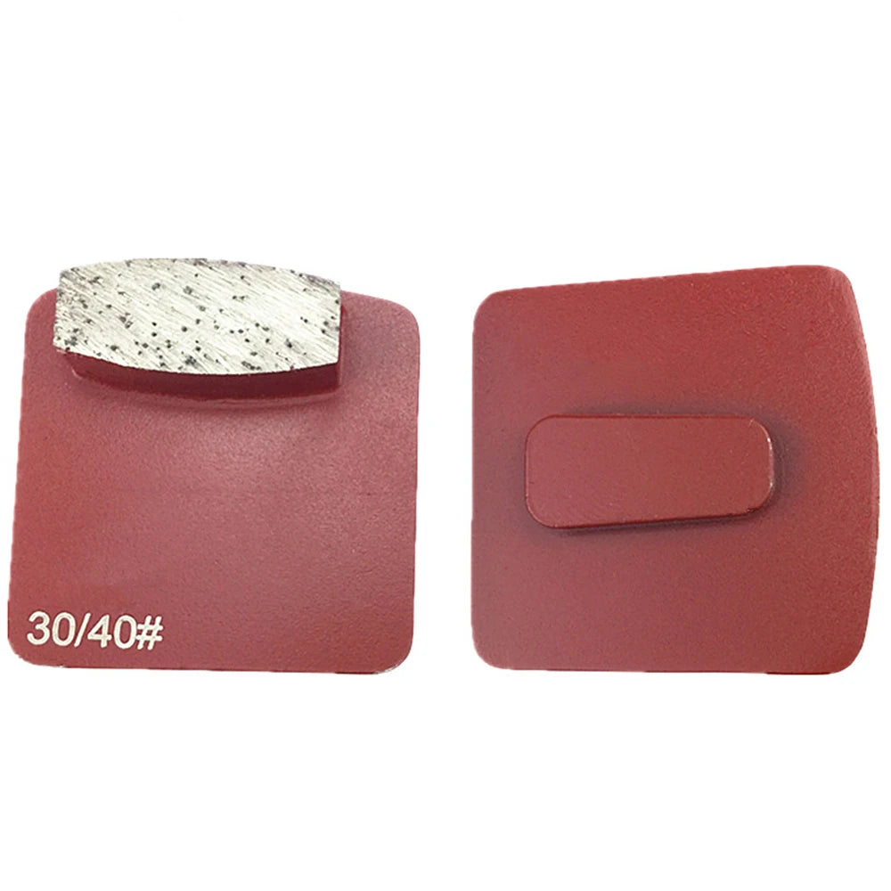 Husqvarna Diamond Grinding Shoes Husqvarna Single Drum Segment Diamond Concrete Grinding Pads  Redi Lock Floor Metal Abrasive Tools For 12PCS