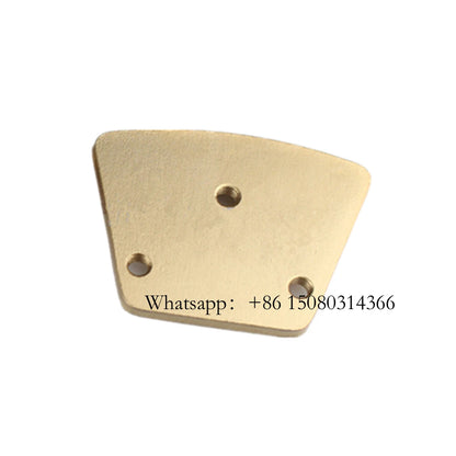 Diamond Blastrac Screw Holes PCD Grinding Shoes Soft Metal Bond Router Disc For Hard Concrete Floor Paints Epoxy 12PCS