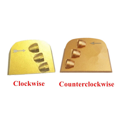 LavinaGrinding Direction  Pcd Floor Pads Fast Efficient Concrete Grinding Diamond Grinding Wheels High Performance 9pcs