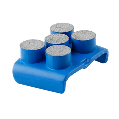 Concrete Grinding Wheel Extra Hard Bond,Long Lifespan Quick HTC  EZ Lock Diamond Metal Polishing Pads Five Round Bars 9PCS