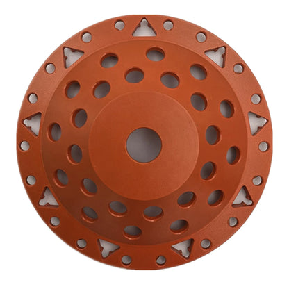 High Sharpness Diamond Arrow Segments Grinding Head for Concrete Plates Floor Disc, 7 Inch, with Metal Bonded Bars - 3PCS
