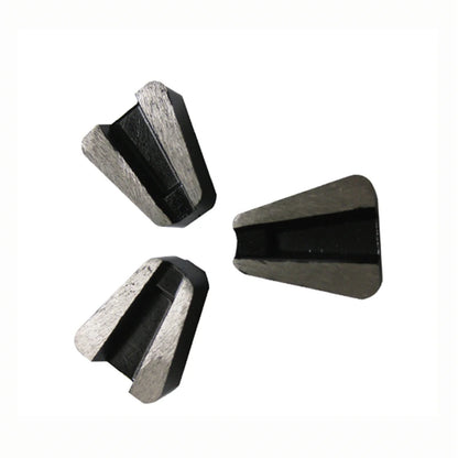 Scanmaskin Diamond Grinding Shoes Quick Lock Diamond Grinding Blocks for Concrete, Terrazzo, and Stone Surface Polishing with   Floor Grinder 9PCS