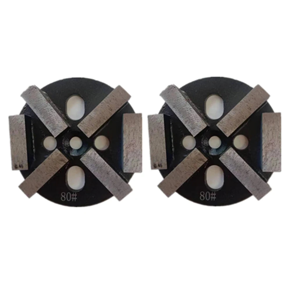 Diamond Grinding Disc  100mm Diameter, 4 Inch Grinding Pads for Concrete Floor with 6 Metal Bond Abrasive Segments 12PCS