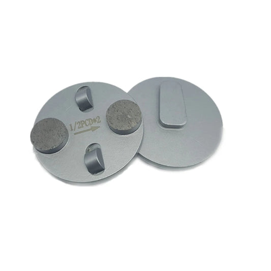 4 Inch Diamond Grinding Disc Round Half PCD D100mm  for Removing Epoxy Glue from Concrete Flooring Plates Set of 9PCS