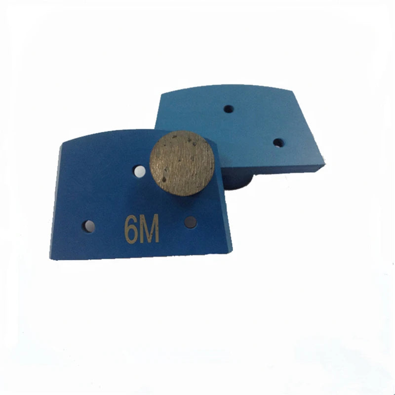 Lavina Quick Lock Grinding Plates Trapezoid Diamond Shoes polishing discs for efficient surface polishing 9PCS