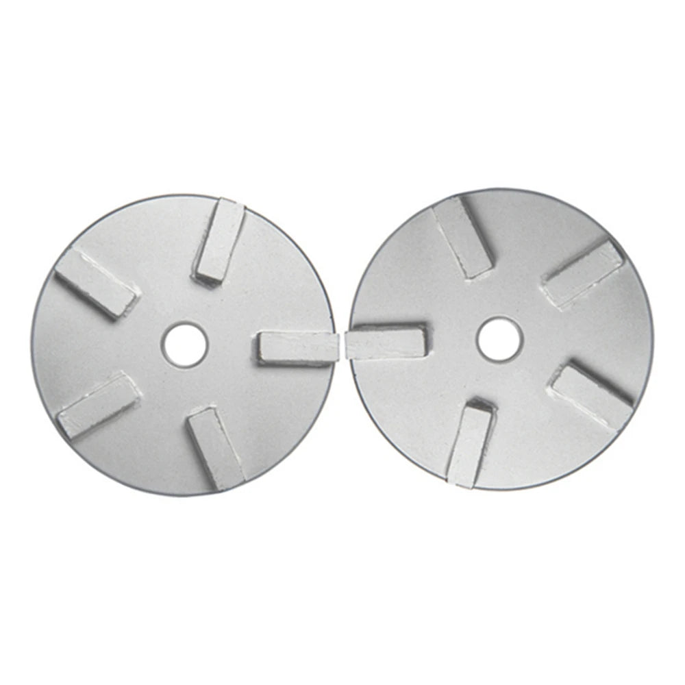 9PCS Diamond Grinding Disc for Metal Steel and Concrete Floor Plate with 4 Inch Screw Connection Hole - Power Tool Accessories