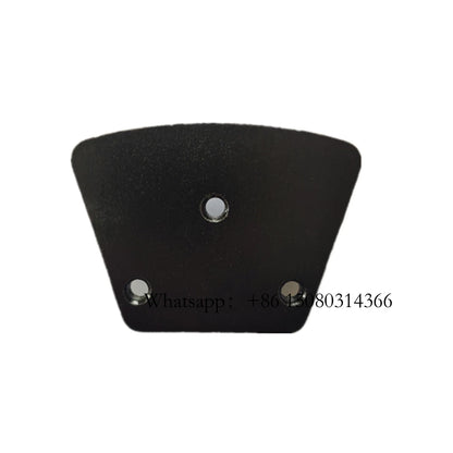 Clockwise Grinding Rotation PCD Floor Pad Diamond TCT Round Bar Removal Wings For Thick Epoxy Coating Removing 12PCS