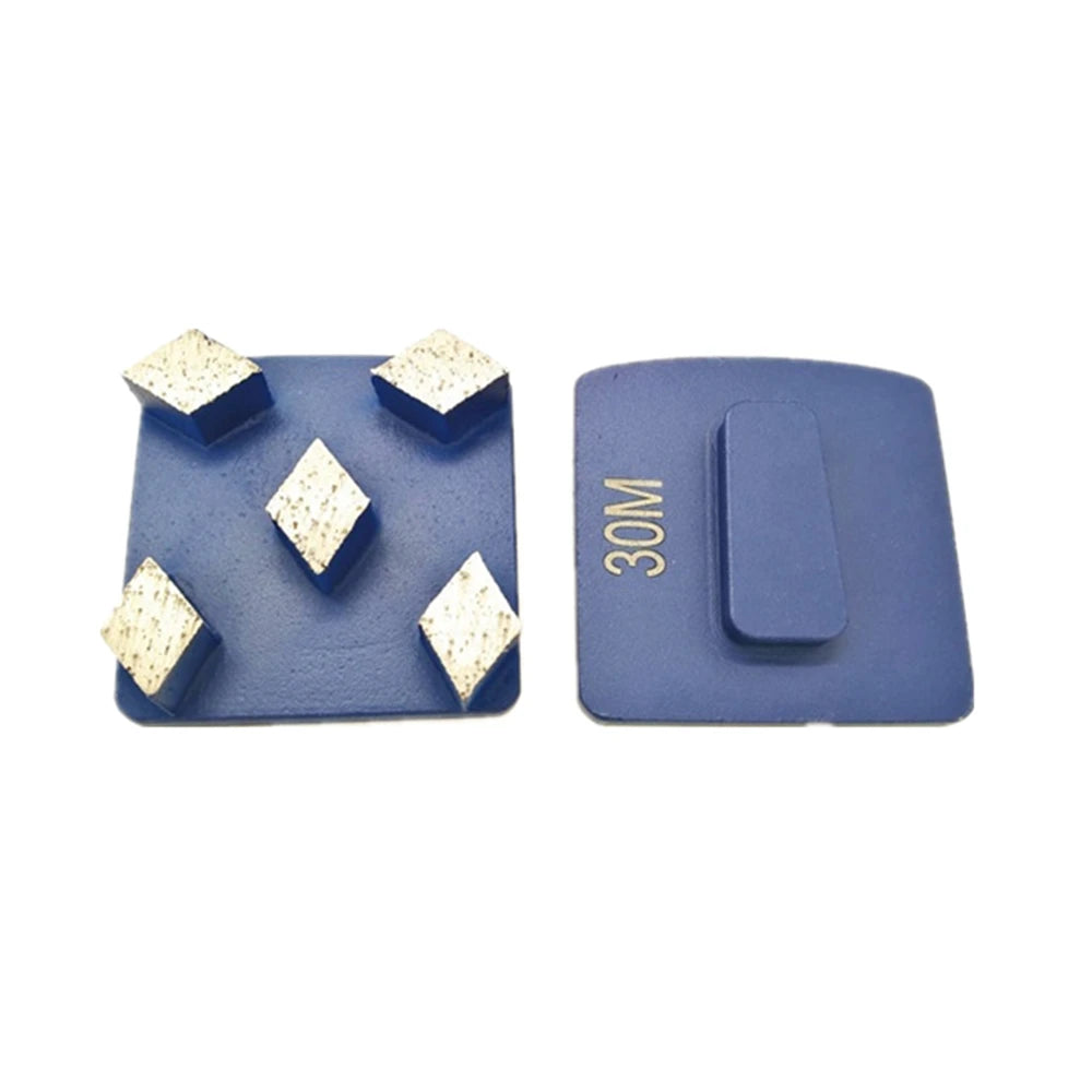 Husqvarna Diamond Grinding Shoes Husqvarna High Grinding Performance Redi Lock Shoes Long Lifespan Polishing Pads With Five Rhombus Segments 9PCS