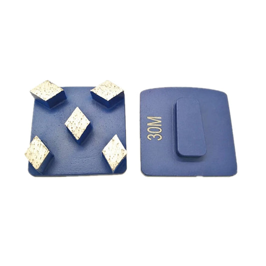 Husqvarna Diamond Grinding Shoes Husqvarna High Grinding Performance Redi Lock Shoes Long Lifespan Polishing Pads With Five Rhombus Segments 9PCS