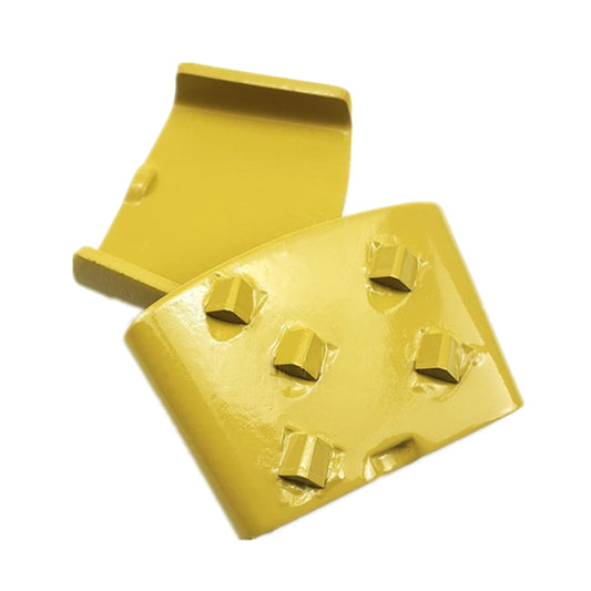 Soft Metal Bond PCD Grinding Scraper Epoxy Resin  Hard Concrete, Removing Glue Coating  Five One Third  HTC  EZ Floor Pads 9PCS