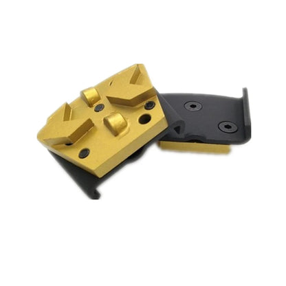 Sharp Arrow Grinding Segments Two Half PCD Insert Milling Cutter Block for  HTC  EZ Type Concrete Floor Diamond Tools - 12PCS