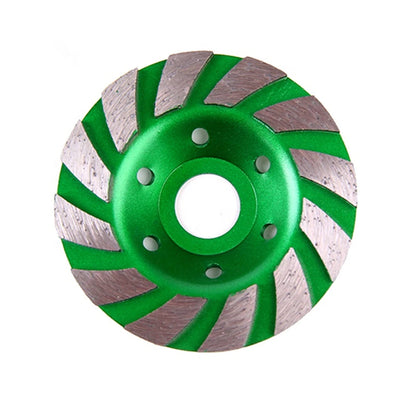 9PCS Diamond Grinding Disc 3 Inch Diameter with Continuous Rim Turbo Row Diamond Segments for Floor Grinding Wheel, Stone Slab,