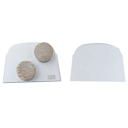 LavinaEasy Change Grinding Plates Trapezoid Pads for Removing Rust and Stains From Concrete 9pcs