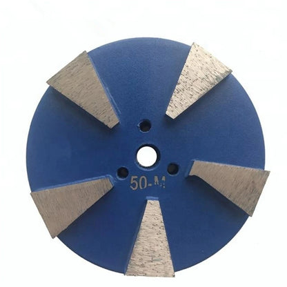 Diamond Grinding Cup Wheel 3 Inch Concrete Pads With Five Segments For Terrazzo and Concrete Floor Polishing 9PCS