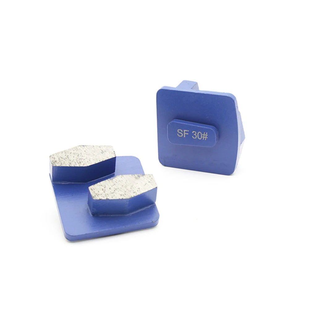 Husqvarna/Scanmaskin Diamond Grinding Shoes  Diamond Grinding Block with Grit 6 for Rough Metal Floors  Concrete Abrasive Tools 9PCS