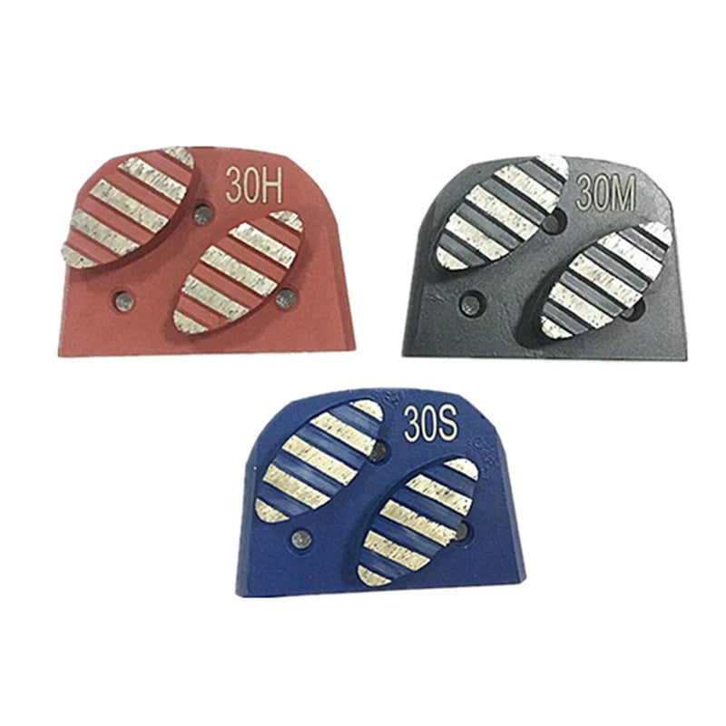 Lavina Metal Bond   Concrete Grinding Plate Grinding and Polishing Terrazzo Floors Smooth Consistent Concrete Finishing 9pcs