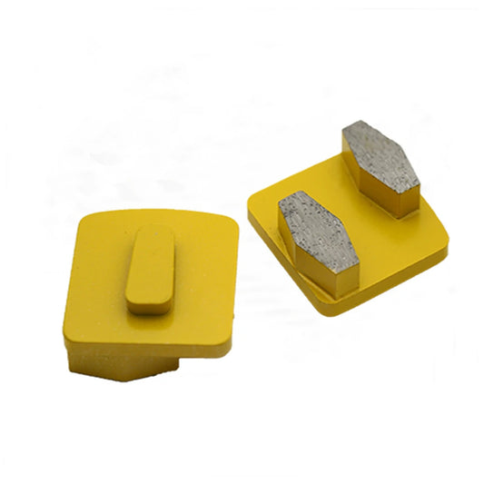 Husqvarna/Scanmaskin Diamond Grinding Shoes  Diamond Grinding Block with Grit 6 for Rough Metal Floors  Concrete Abrasive Tools 9PCS