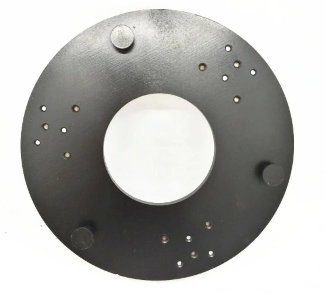 9.6'' Klindex Diamond Quick Change Adapter Plate Driver Disk 240mm Carrier Holder for Trapezoid Grinding Pad Shoe Block Grinder