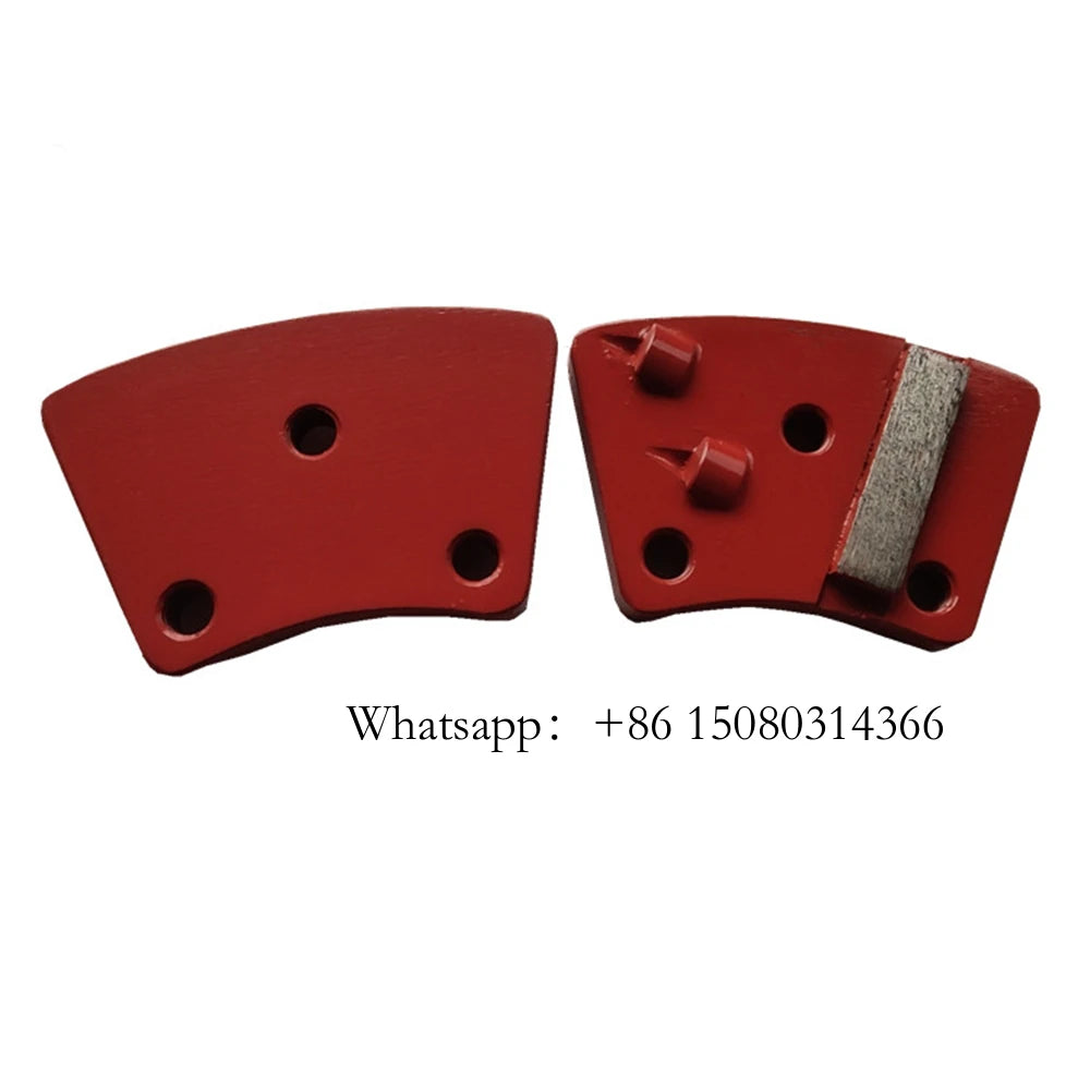 Diamond Floor PCD Polishing Pads M6 Thread Holes ASL Router Bits For Epoxy Remove Counter Clockwise Rotations 12PCS