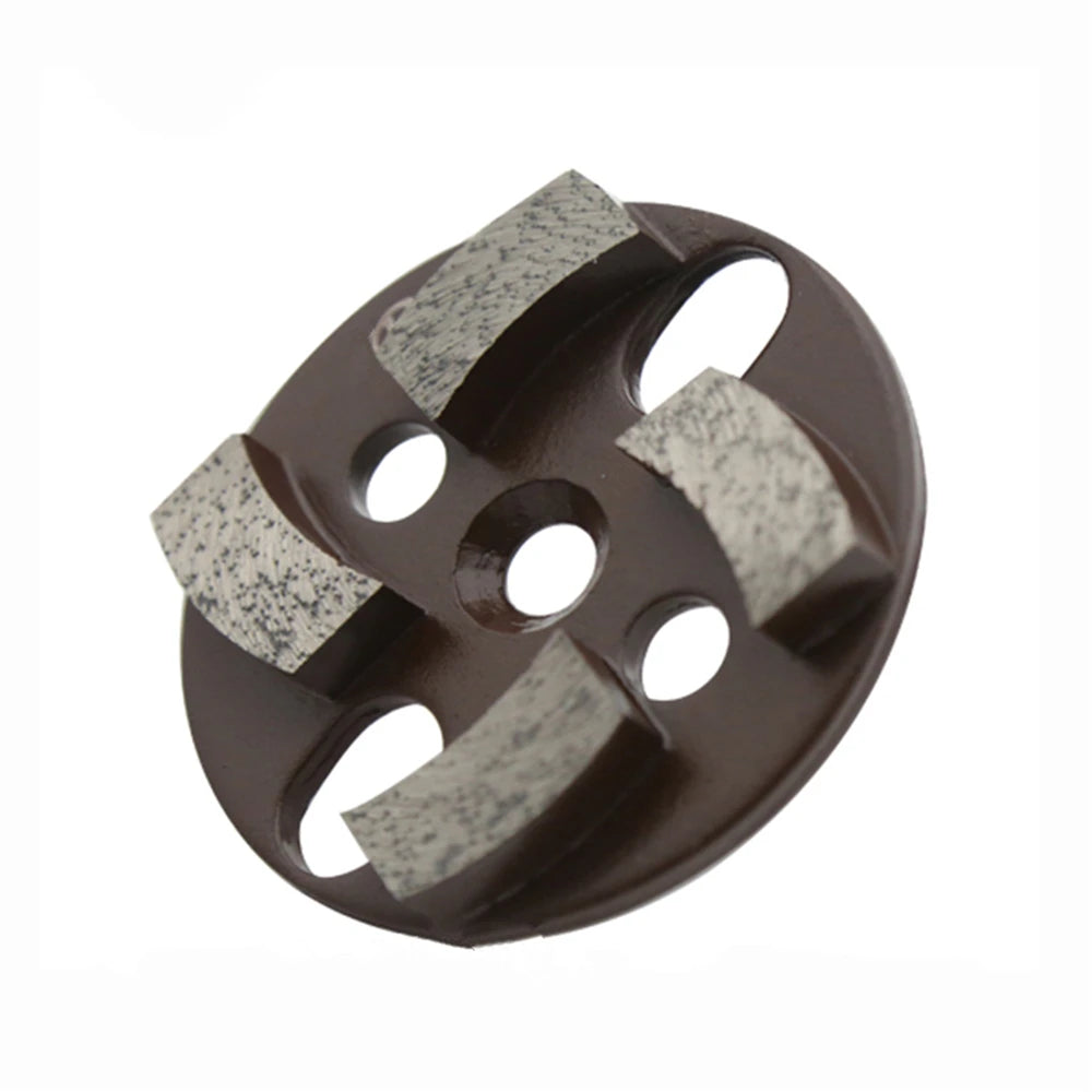 D100mm Diamond Floor Polishing Disc 4 Inch Metal Blank Concrete Grinding Cup Wheels for Cement and Terrazzo Renovatio 12PCS