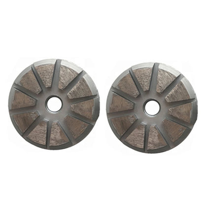 9PCS Diamond Grinding Disc Set  Stone Abrasive Disc Polishing Tool 4 Inch M14 Thread  Cutting Wheel For Granite Marble Concrete